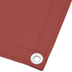 Berkfield Home Balcony Screen Terracotta 75x800 cm 100% Polyester Oxford - thumbnail 4