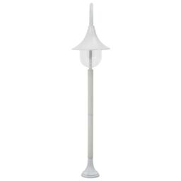 Berkfield Home Garden Post Light E27 120 cm Aluminium White - thumbnail 2