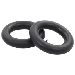 Berkfield Home Wheelbarrow Inner Tubes 2 pcs 3.50-8/16x4/4.00-8/400x100 Rubber in Black - thumbnail 1