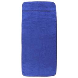 Berkfield Home Soft Beach Towels 2 pcs Royal Blue 60x135 cm Fabric 400 GSM