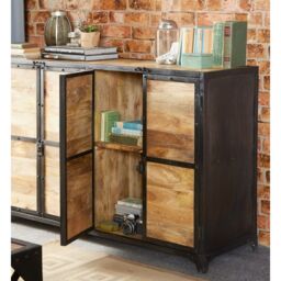 Indian Hub Ascot Large Sideboard - Wood - L45 x W140 x H90 cm in Brown - thumbnail 7
