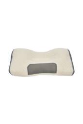 ExtraStar Breathable Knitted Ergonomic Pillow, Neck Support Sleeping Pillow in White - Size: Single - thumbnail 6