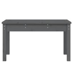Berkfield Home Garden Bench Grey 80x44x45 cm Solid Wood Pine - Size: 80 x 44 x 45 cm - thumbnail 4