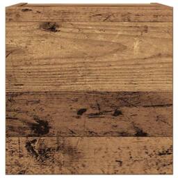 Berkfield Home Classic 4 Piece TV Cabinet Set Wall-mounted Old Wood Engineered Wood in Brown - thumbnail 7