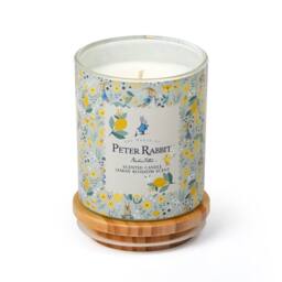 Peter Rabbit Lemon Blossom Scented Candle 1 Wick Wood Lid 30hr Burn Gifts - Size: Medium - thumbnail 3