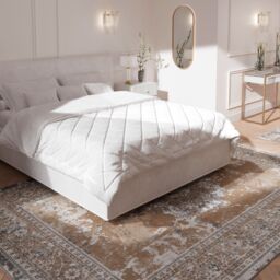 Kukoon 240cm x 330cm Extra Large Area Rugs Beige Cream Grey Living Room Carpet Floor Covering - Size: 240 cm x 330 cm - thumbnail 5