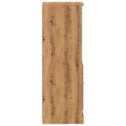 Berkfield Home Highboard Artisian Oak 36x35.5x103.5 cm Engineered Wood in Brown - thumbnail 6