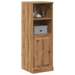 Berkfield Home Highboard Artisian Oak 36x35.5x103.5 cm Engineered Wood in Brown - thumbnail 3