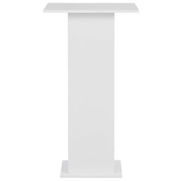 Berkfield Home Bar Table White 60x60x110 cm - Size: 60 x 60 x 110 cm - thumbnail 3