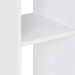 Berkfield Home Bar Table White 60x60x110 cm - Size: 60 x 60 x 110 cm - thumbnail 5