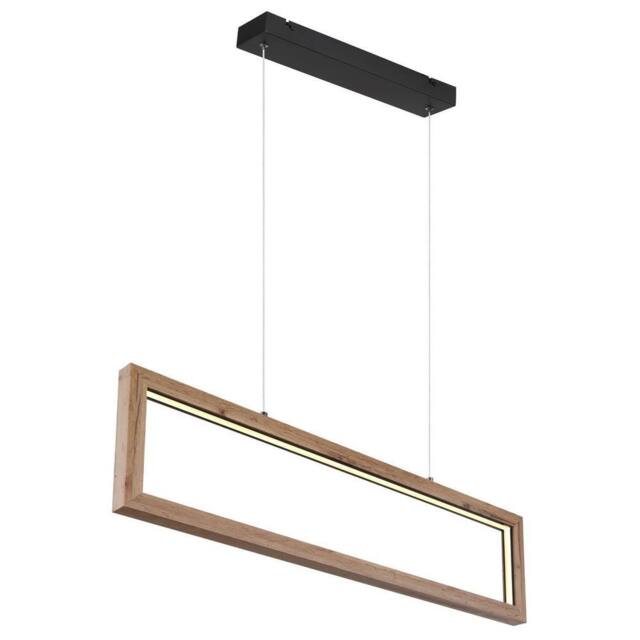 Netlighting Mandera Pendant Ceiling Light Matt Black LED 3000K - image 1