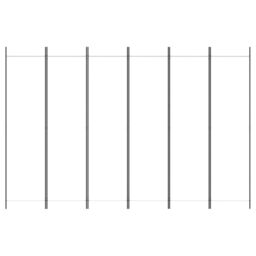 Berkfield Home 6-Panel Room Divider White 300x200 cm Fabric - thumbnail 3