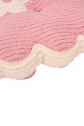 Living and Home Flower-Shaped Plush Chair Cushion in Pink - thumbnail 9