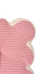 Living and Home Flower-Shaped Plush Chair Cushion in Pink - thumbnail 7