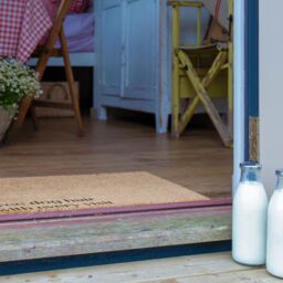 Artsy Mats Free Dog Hair With Every Visit Coir Doormat (60 x 40cm) in Brown - Size: 40 cm x 60 cm - thumbnail 4