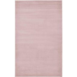 THE RUGS Maestro Collection Solid Design Rug in Pink - Size: 160 cm x 230 cm - thumbnail 1