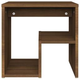 Berkfield Home Premium Bed Cabinets 2 pcs Brown Oak 40x30x40 cm Engineered Wood - Size: 40 x 30 x 40 cm - thumbnail 4