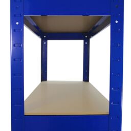 Monstershop Monster Racking T-Rax Heavy Duty Shelving Units, Blue, 75cm W, 30cm D in Blue - thumbnail 8