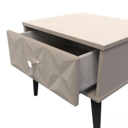 Ready Assembled 2 U Toledo 1 Drawer Side Table (Ready Assembled) in Light Brown - thumbnail 5