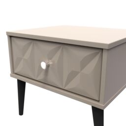 Ready Assembled 2 U Toledo 1 Drawer Side Table (Ready Assembled) in Light Brown - thumbnail 4