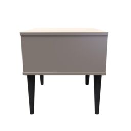 Ready Assembled 2 U Toledo 1 Drawer Side Table (Ready Assembled) in Light Brown - thumbnail 2