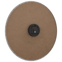Berkfield Home Wall Clock Yellow & Black √ò50 cm Engineered Wood in Natural - thumbnail 5