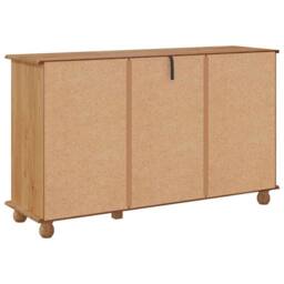 "Berkfield Home Sideboard ""ASKIM"" 133, 5x40x79 cm Solid Wood Pine in Brown - Size: 5 x 40 x 79 cm" - thumbnail 8