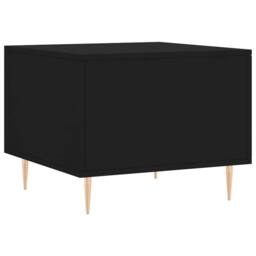 Berkfield Home Coffee Tables 2 pcs Black 50x50x40 cm Engineered Wood - Size: 50 x 50 x 40 cm - thumbnail 9