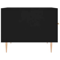 Berkfield Home Coffee Tables 2 pcs Black 50x50x40 cm Engineered Wood - Size: 50 x 50 x 40 cm - thumbnail 8