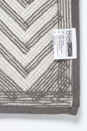 Homescapes Super Absorbent Soft Tidal Cotton Bathmat in Grey - thumbnail 5