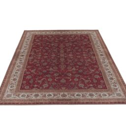 Kukoon Red Oriental Washable & Non Slip Distressed Living Room Area Rug - Size: 80 cm x 300 cm - thumbnail 3