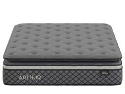 Arthur Sleep Emperor Arthur 5000 Medium Firm Hybrid Mattress in Grey - Size: Super King - thumbnail 6