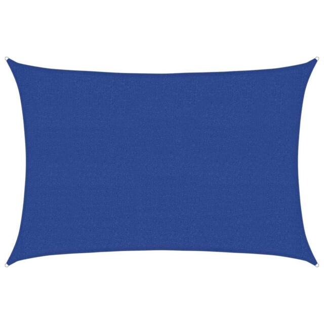 Berkfield Home Sunshade Sail 160 g/m ² Blue 2.5x4 m HDPE - image 1