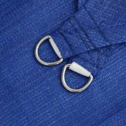 Berkfield Home Sunshade Sail 160 g/m ² Blue 2.5x4 m HDPE - thumbnail 5