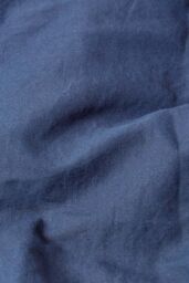 Homescapes Linen V Shaped Pillowcase in Navy - thumbnail 4