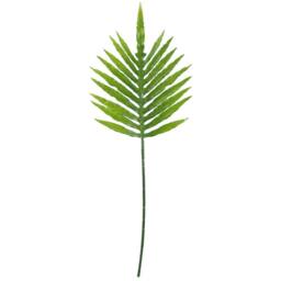 Leaf 80cm Ball Vase Artificial Tropical Palm Leaves Premium in Green - thumbnail 2