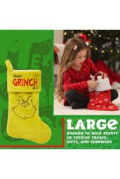 The Grinch Christmas Stocking in Lime - thumbnail 4