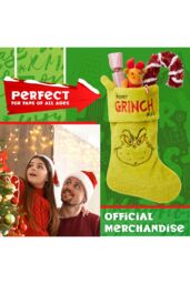 The Grinch Christmas Stocking in Lime - thumbnail 6