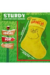 The Grinch Christmas Stocking in Lime - thumbnail 5