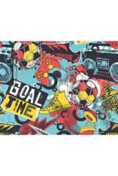 Origin Murals Games Splash Wall Mural in Red - Size: W350 cm x H280 cm - thumbnail 2