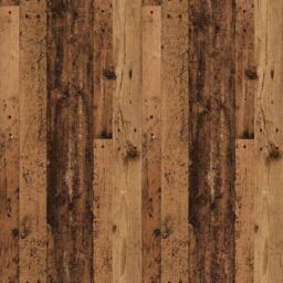 Berkfield Home Corner Desk Old Wood 200.5x50x76 cm Engineered Wood in Brown - thumbnail 9
