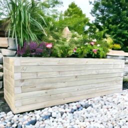Buttercup Farm Norfolk Planter - Wood - L40 x W40 x H40 cm in Brown - thumbnail 9