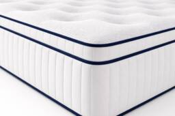 PARADISE BEDS LTD Pillow Top Gel Encapsulated Mattress in White - Size: Double - thumbnail 3