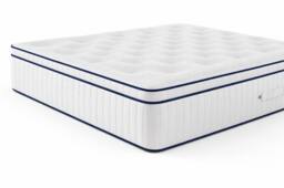 PARADISE BEDS LTD Pillow Top Gel Encapsulated Mattress in White - Size: Double - thumbnail 4