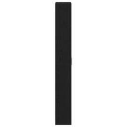 Berkfield Home Wardrobe Black Oak 55x25x189 cm Engineered Wood - Size: 55 x 25 x 189 cm - thumbnail 7