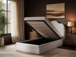 Solace+Co Skylynn Cloud Ottoman Bed Cream - Size: Single - thumbnail 2