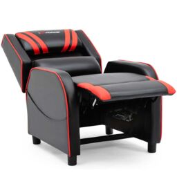 GTForce Ranger S Faux Leather Recliner Armchair Sofa Cinema Gaming Chair in Red - thumbnail 4