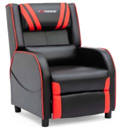 GTForce Ranger S Faux Leather Recliner Armchair Sofa Cinema Gaming Chair in Red - thumbnail 2