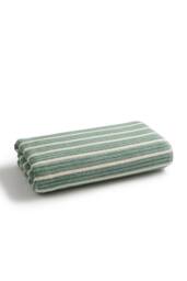 CHRISTY 'Darwin' Reversible Turkish Cotton Ribbed Towel in Blue - thumbnail 2