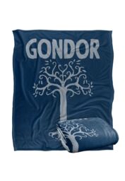 Warner Brothers Lord Of The Rings Officially Licensed Silky Touch Super Soft Throw Blanket 152 x 127 cm in White - thumbnail 2